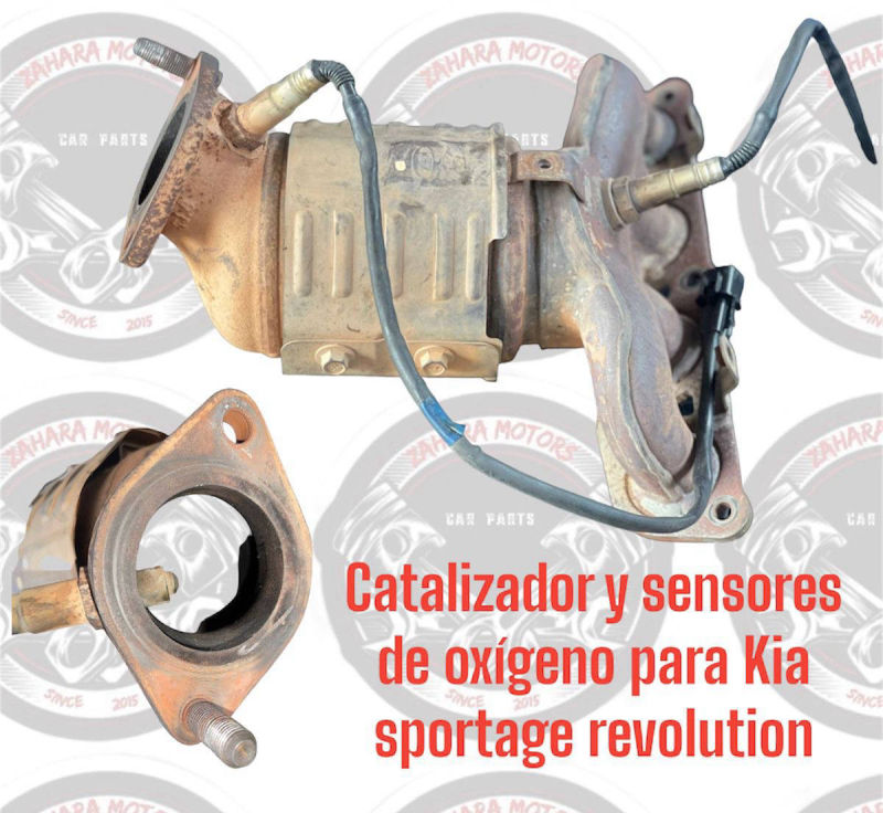 Catalizador y sensores de oxigeno para kia sportage revolution
